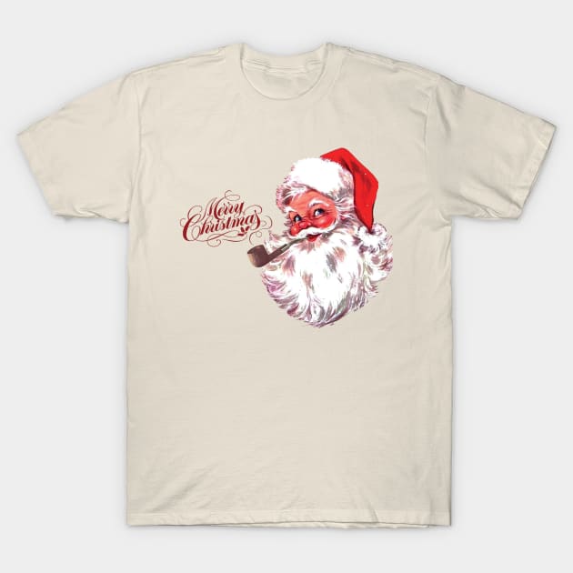 Merry Christmas From A Classic Pipe Smoker T-Shirt by Eugene and Jonnie Tee's